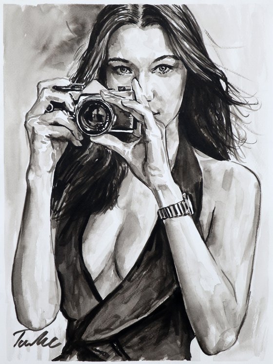 "Amateur photographer" /30x40 cm