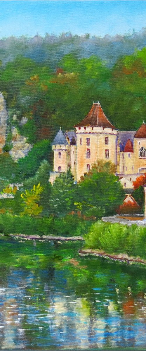 Le Roque Gageac, Dordogne by Maureen Greenwood