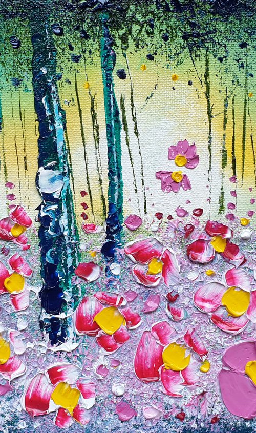 "Lime Forest & Flowers in Love" by Phil Broad