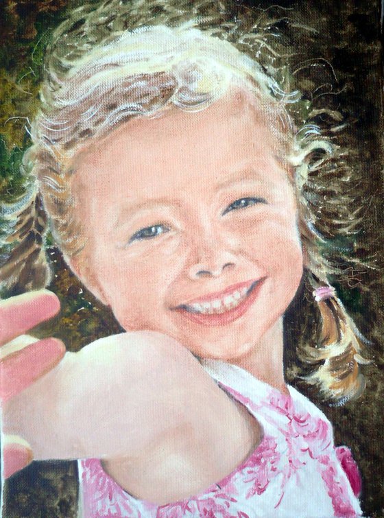 classic portrait of a child