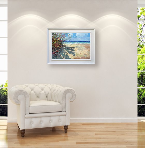 Coastal Oil Painting - Modern Sea Art