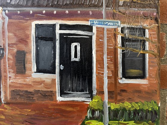 Plein Air: Neighbor's House