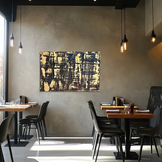 Gold Leaf 120x80x2