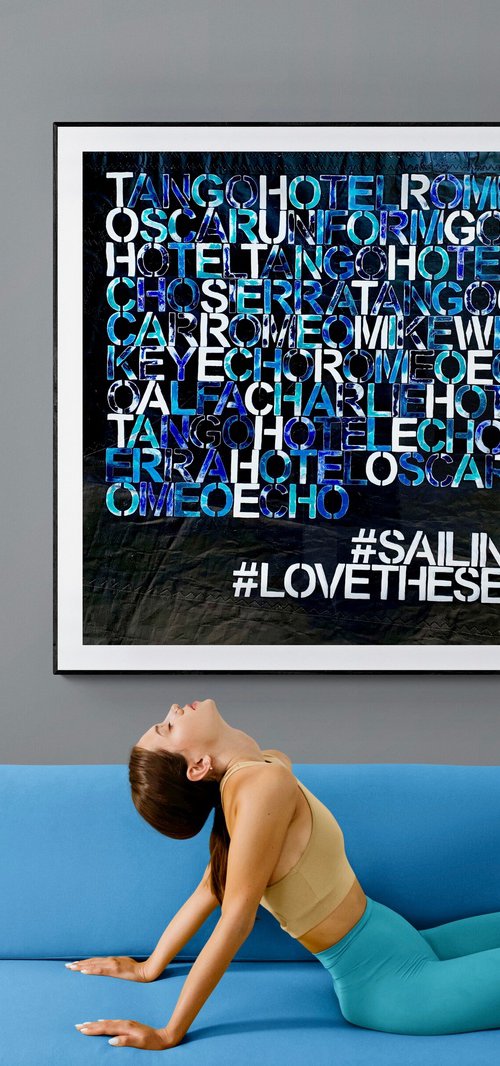 Love the sea No. 5821 by Anita Kaufmann