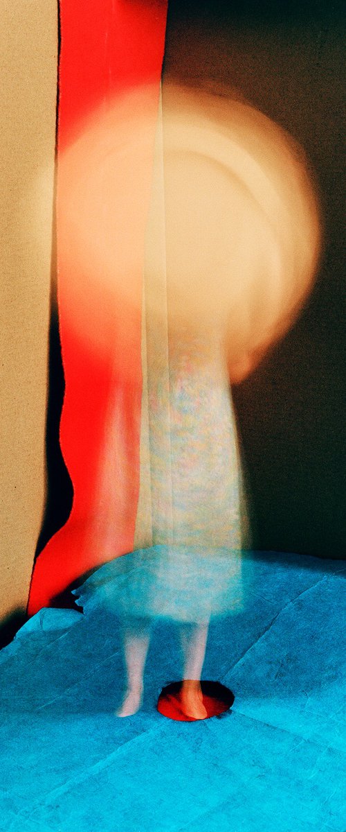 Cardboard light by Tania Serket