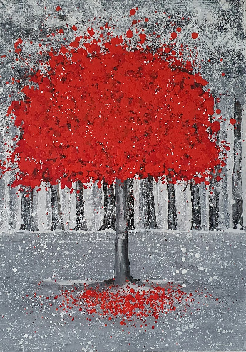 Magic Forest Ii By Cinzia Mancini, 16 X 24, Artwork For Sale On Artfinder