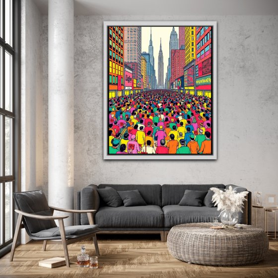 Vibrant Urban Symphony