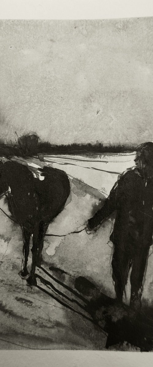 A walk (17x24) by Pavel Stevcik
