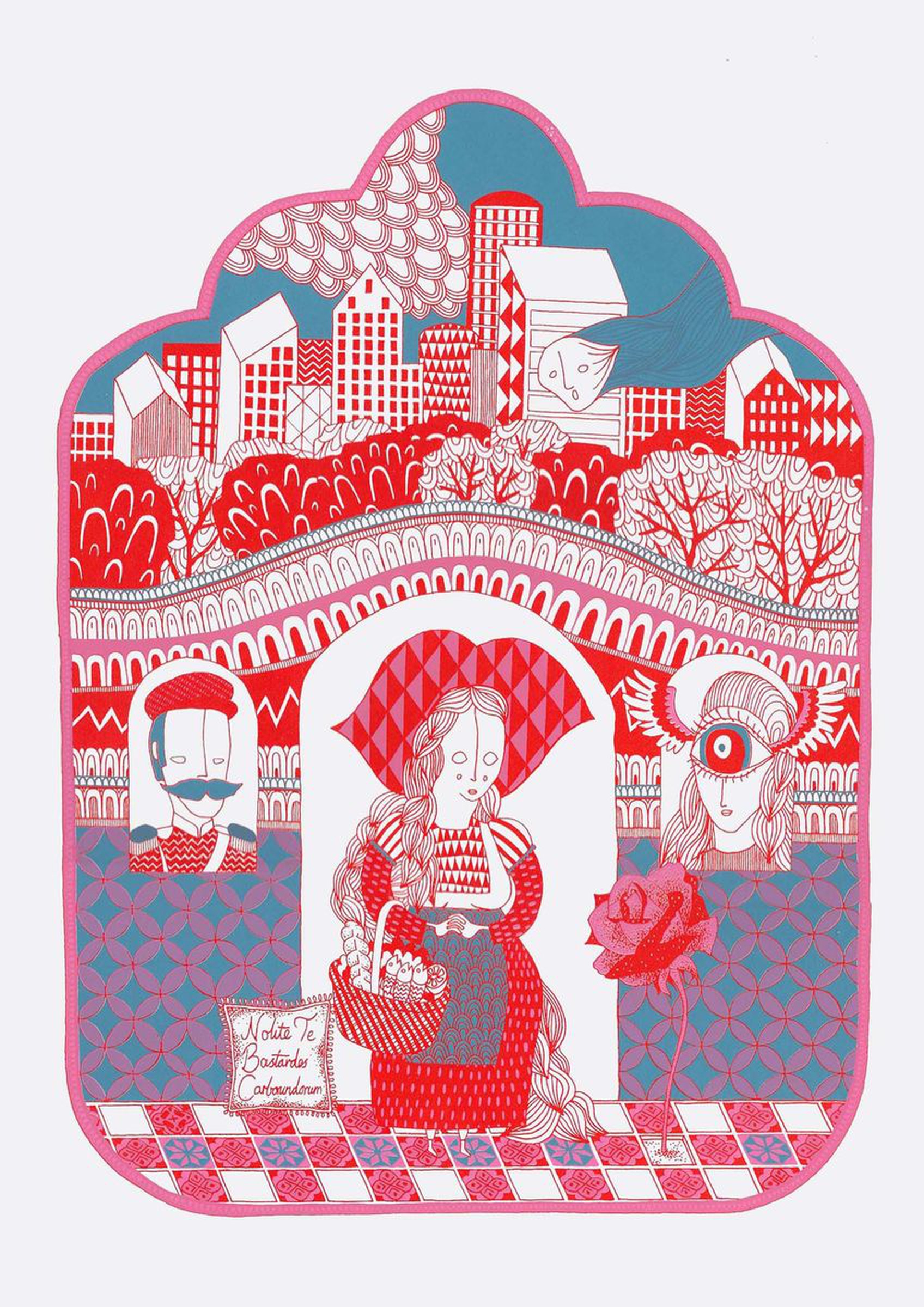 the handmaid s tale limited edition of 30 signed three colour screen print