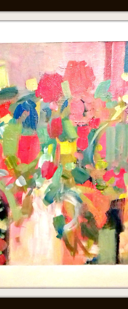 Abstract Floral XII by Jan Rippingham