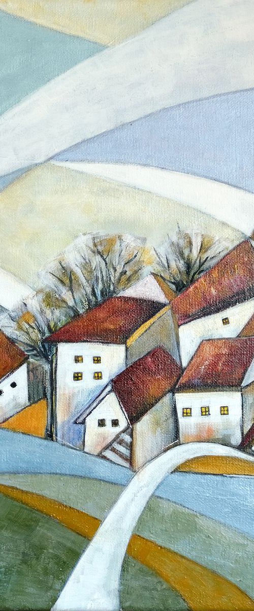 Quiet village by Aniko Hencz