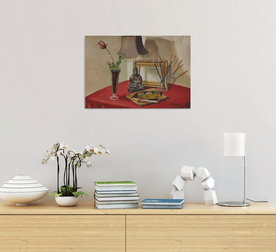 Still life with the Buddha