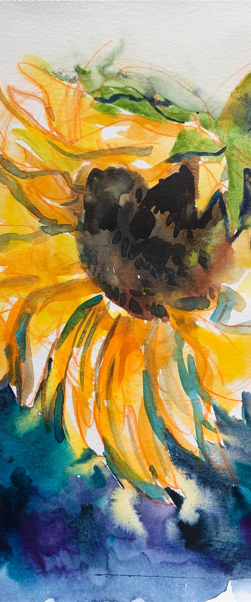 Sunflower by Olga Pascari