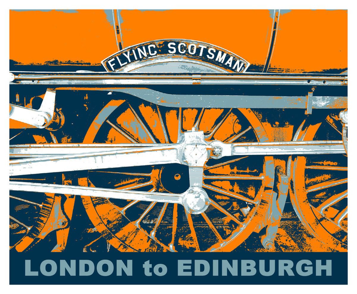 Flying Scotsman by Paul Berriff OBE