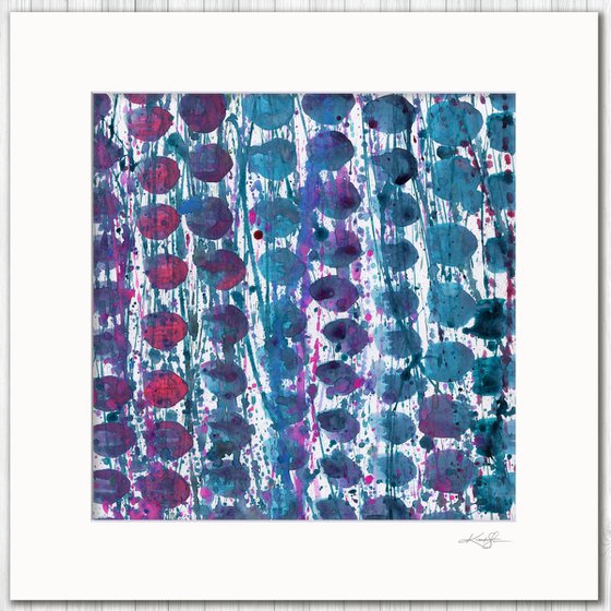 Color Jewel Magic 1 - Abstract Painting by Kathy Morton Stanion