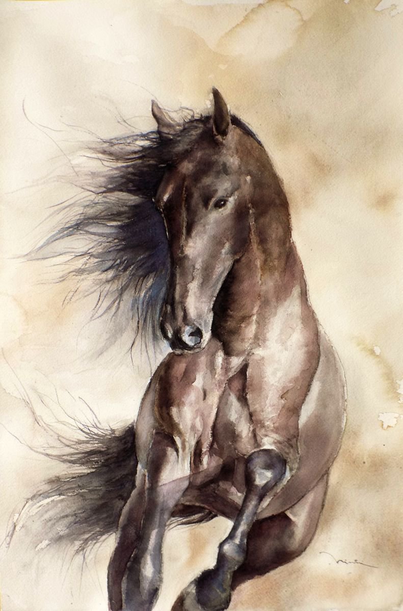 ’’Sand Storm’’ by Ninni watercolors