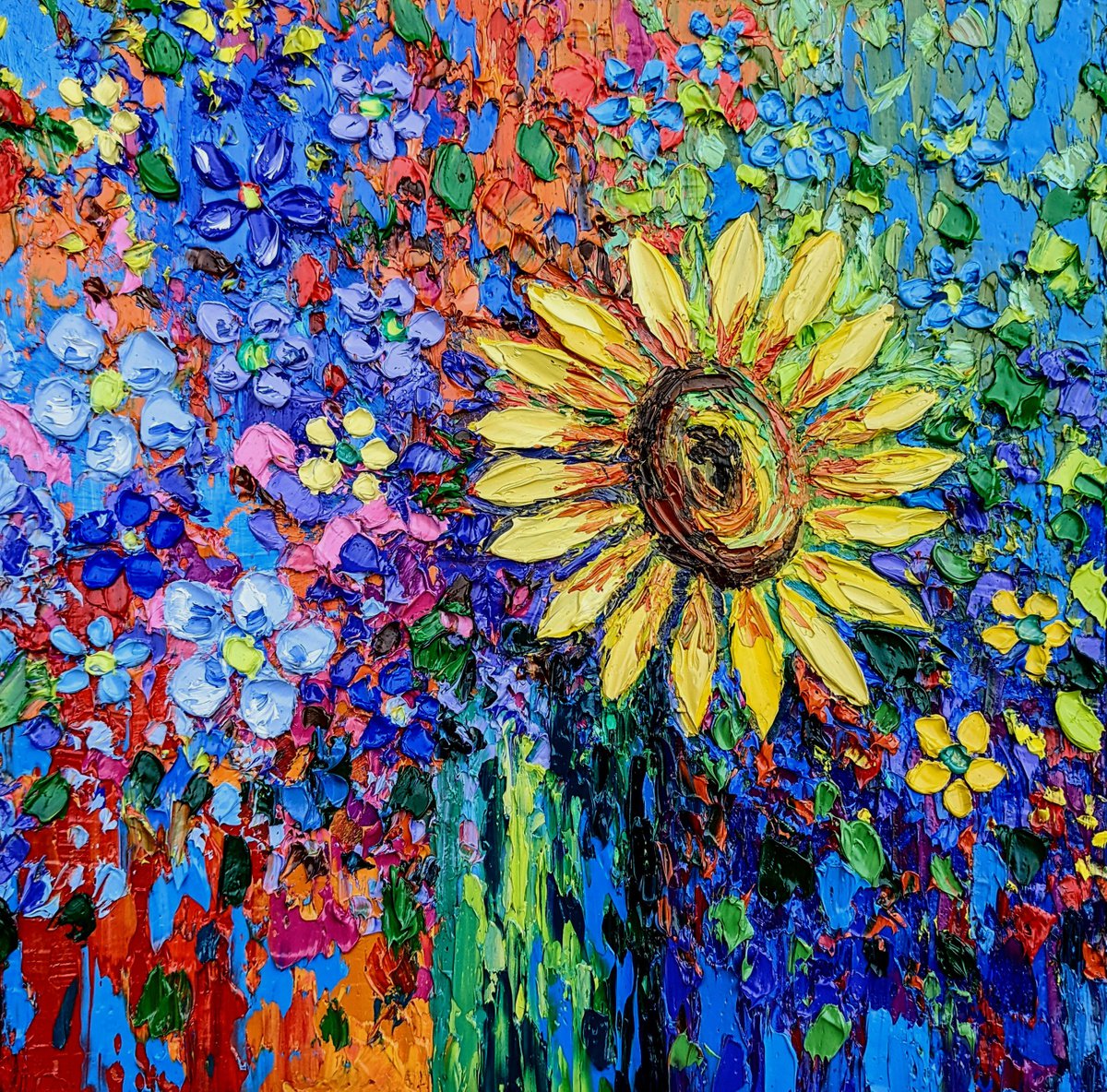 Sunflower strength by Paige Castile