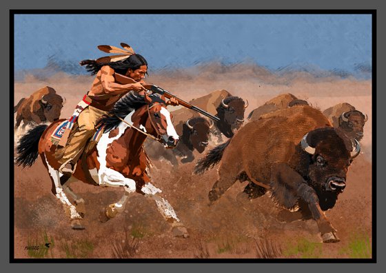 BUFFALO HUNT