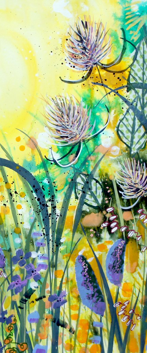 Summer Teasles by Julia  Rigby