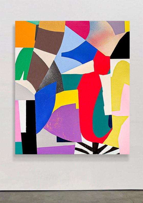 Formal composition #4 Lush Garden