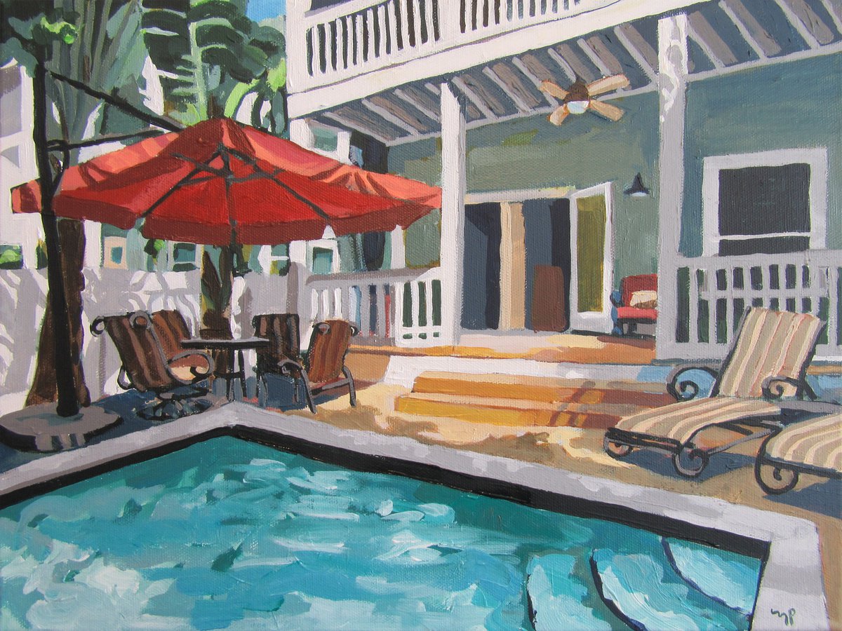 Poolside by Melinda Patrick