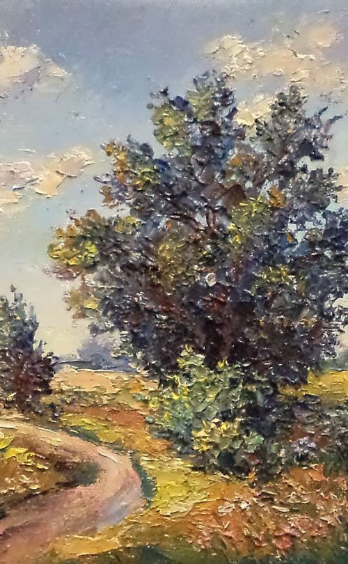 Summer day / sketch / by Liubov Ponomarova