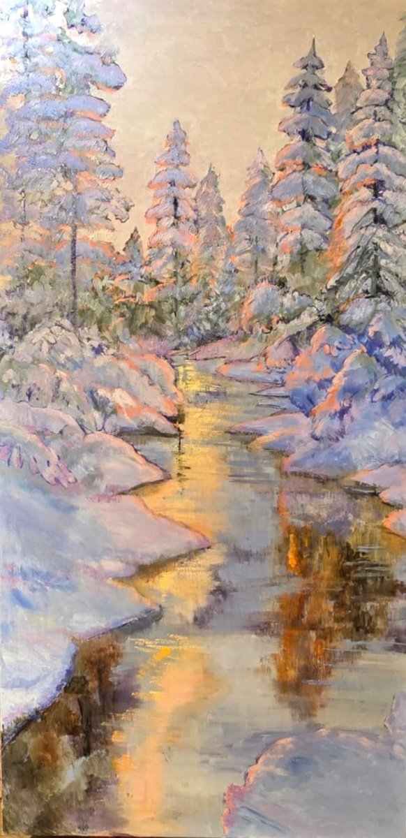 Fairytale Landscape By Gulshaba Abbasova, 39 X 79, Artwork For Sale On Artfinder