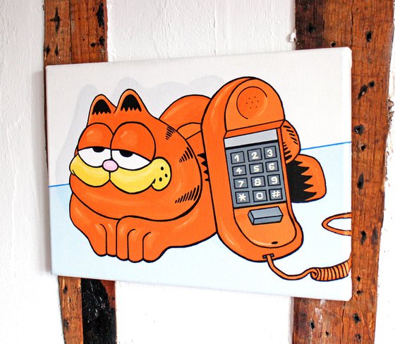 Garfield Phone Pop Art