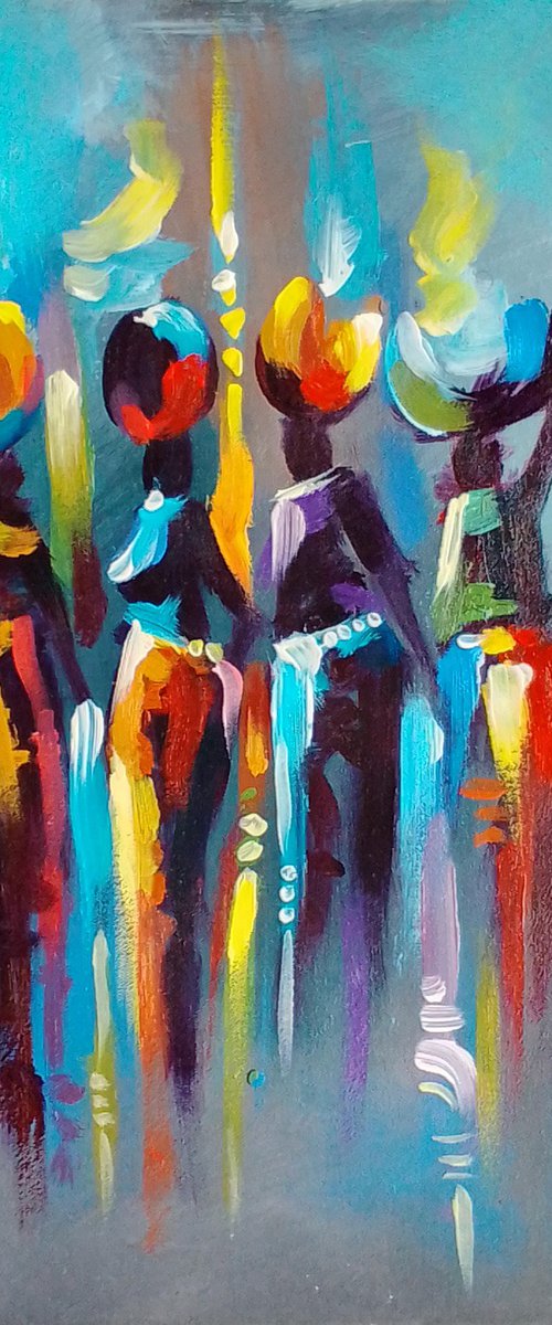 Figures of unity by Alex Mensah
