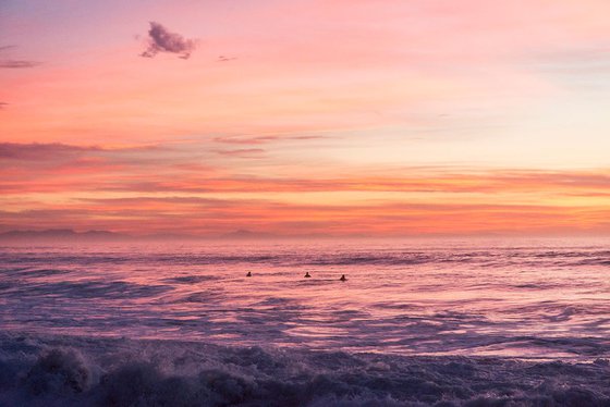 HOSSEGOR SUNSET