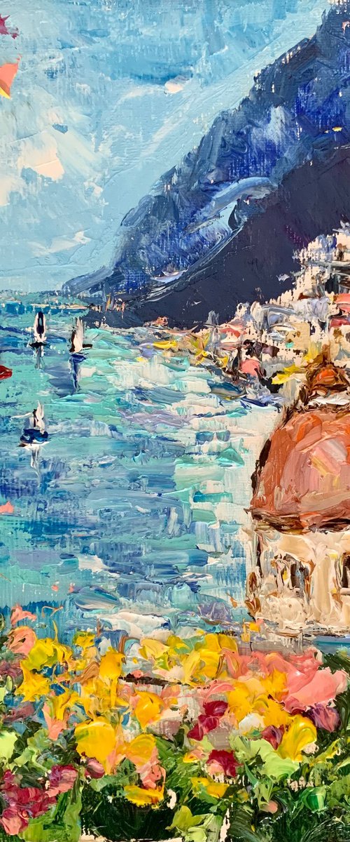 Positano, Italy by Vilma Gataveckienė