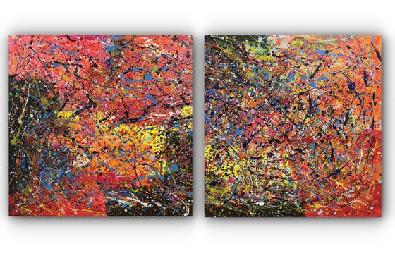 Diptych-Fury of the Dusk
