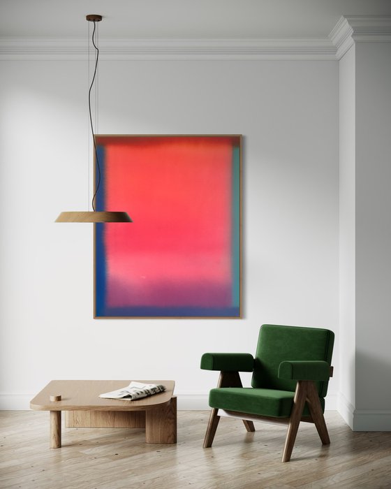 ABSTRACT BEYOND PINK