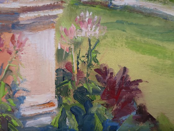 Public gardens, pleinair