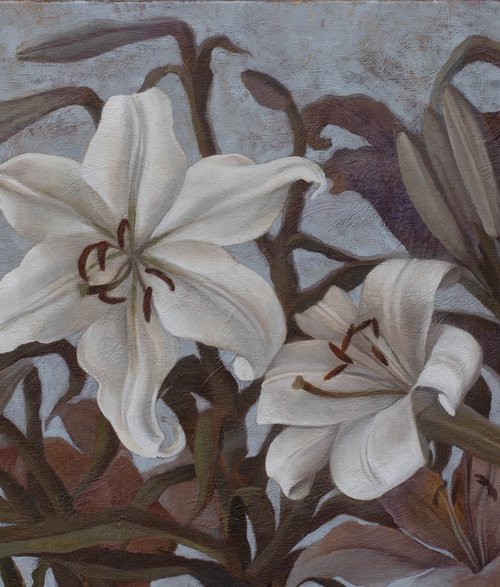 Lilies by Katsiaryna Ozdemir