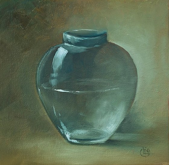 PureForm Transparent GlassVase