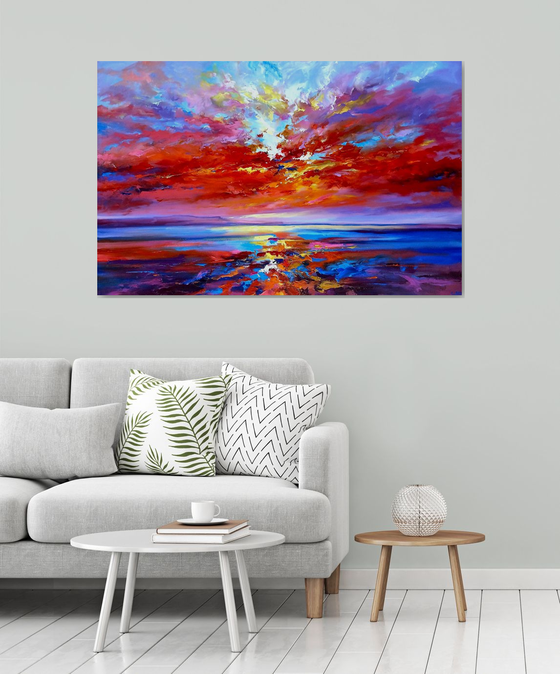 Abstract  seascape