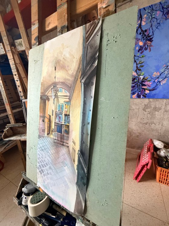 Under the Arches of Bologna