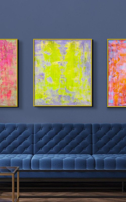 Triptych - Only Dreamers by Elide Pizzini