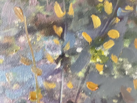 Soft autumn near the fjord