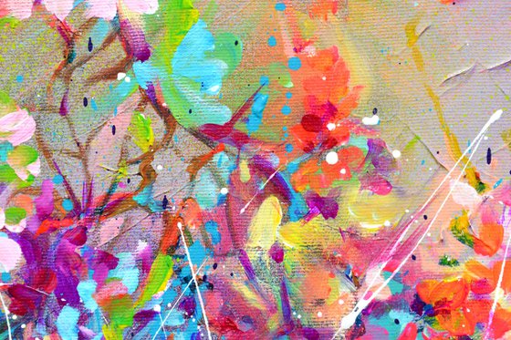 Cherry Blossom Dancing in my Garden