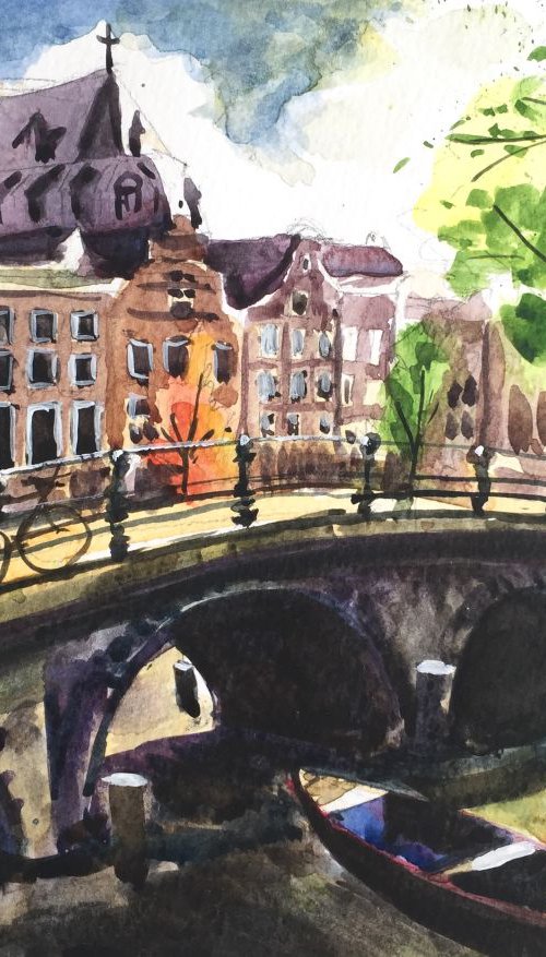 City of canals - Amsterdam, Netherlands by Joseph Peter D'silva