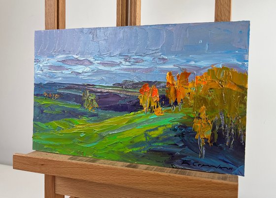 When the Evening Sun Gilded the Silence