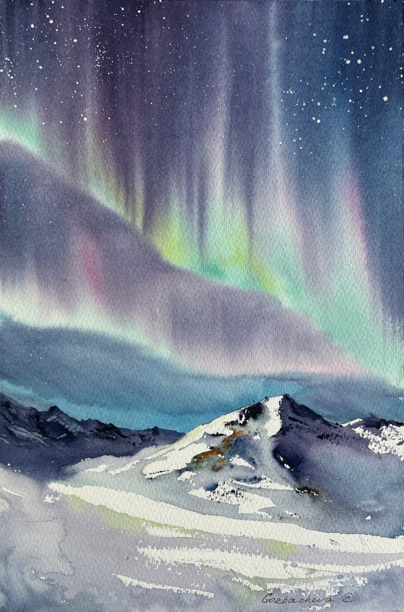 Northern lights #27 by Eugenia Gorbacheva