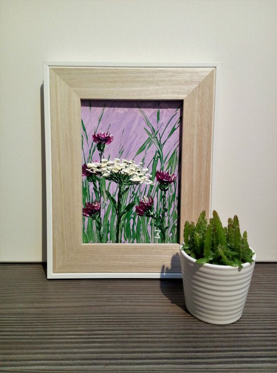 In The Field #1+ Easel or Frame, miniature