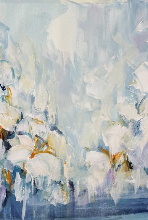 Whispers of white bloom, by Liliana Gigovic