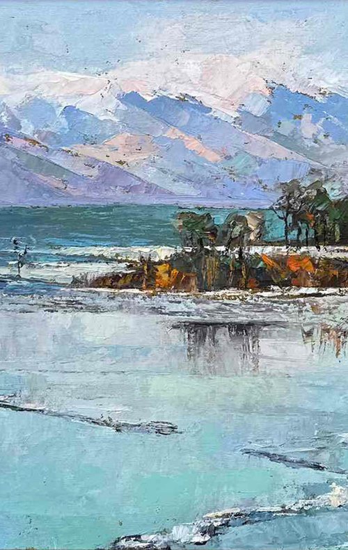 Melting of Lake Sevan by Aramayis Khlghatyan