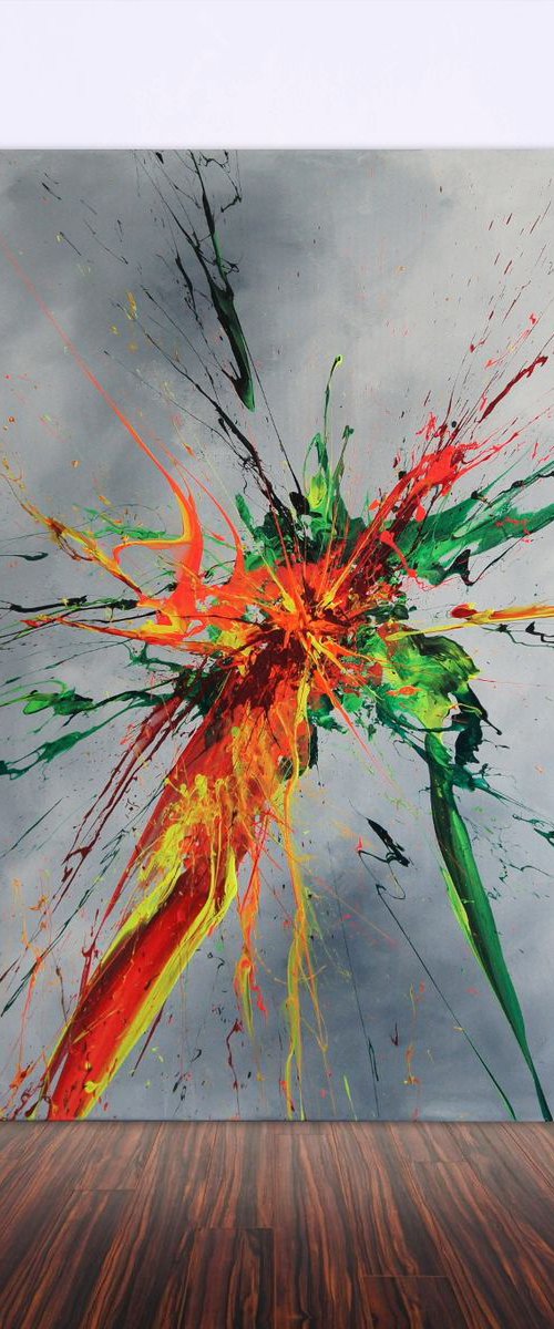 Luminous Bursts I by Ansgar Dressler