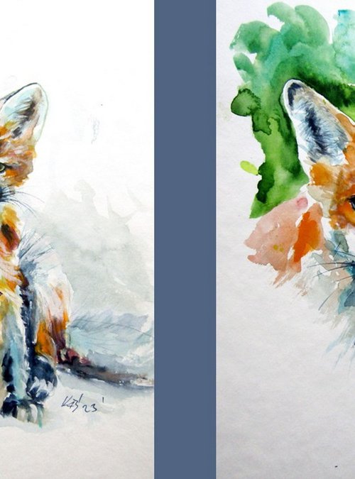 Red fox collection by Kovács Anna Brigitta