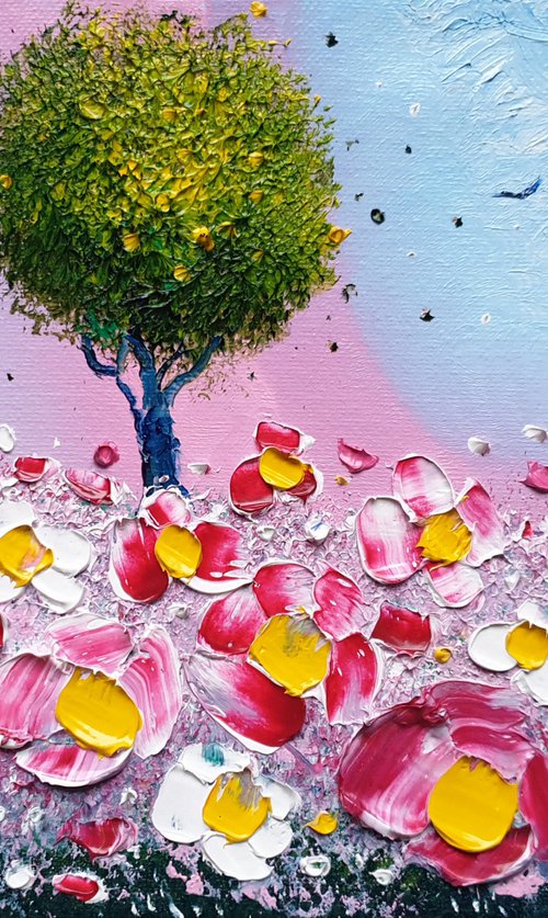 "Tree of Hope & Flowers in Love" by Phil Broad